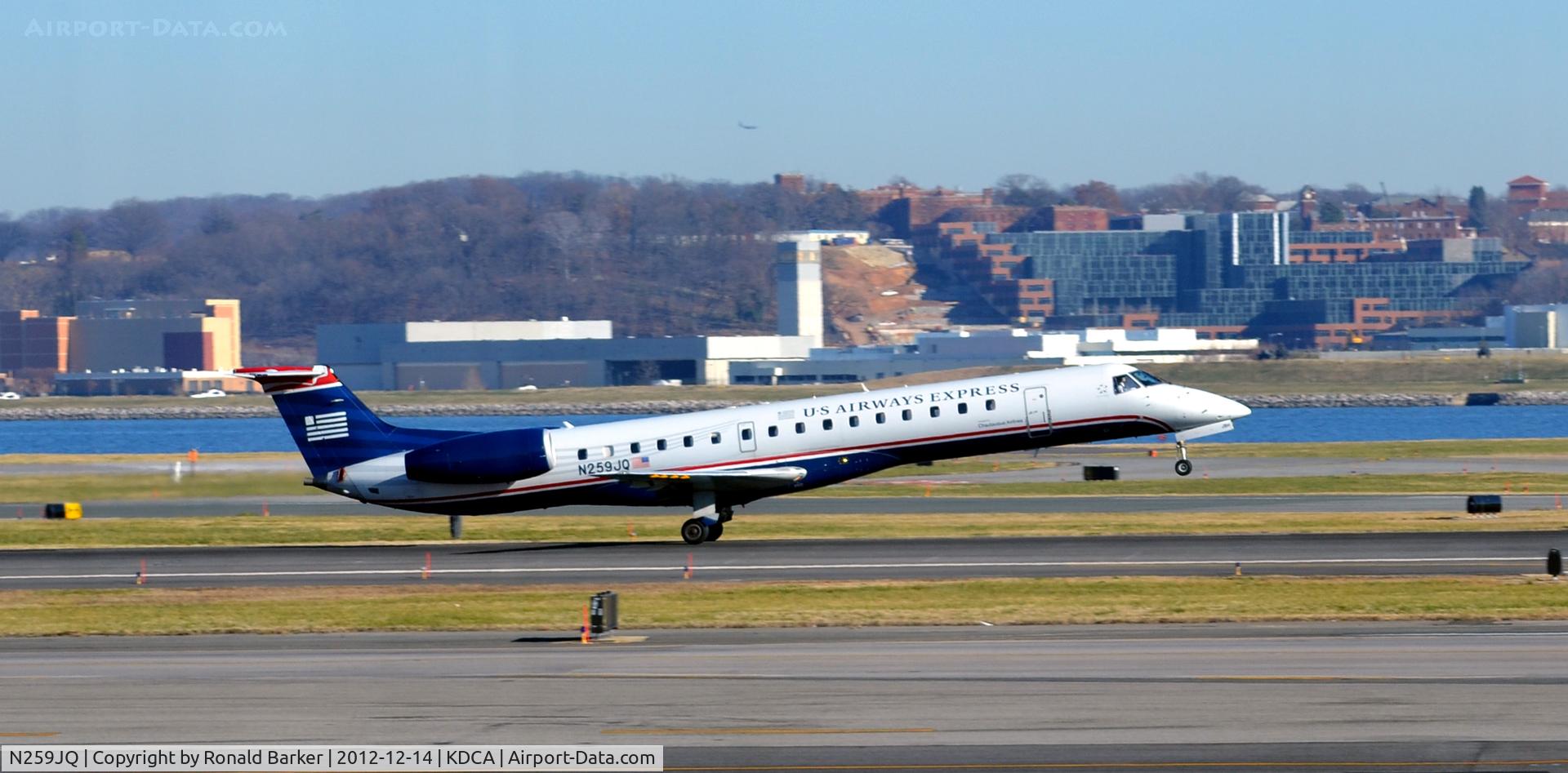 N259JQ, 2003 Embraer ERJ-145LR (EMB-145LR) C/N 145763, Takeoff DCA