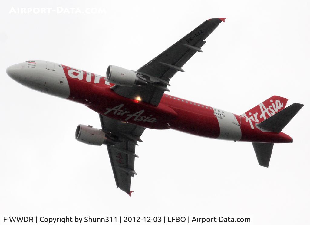 F-WWDR, 2012 Airbus A320-216 C/N 5420, C/n 5420 - To be PK-AXZ