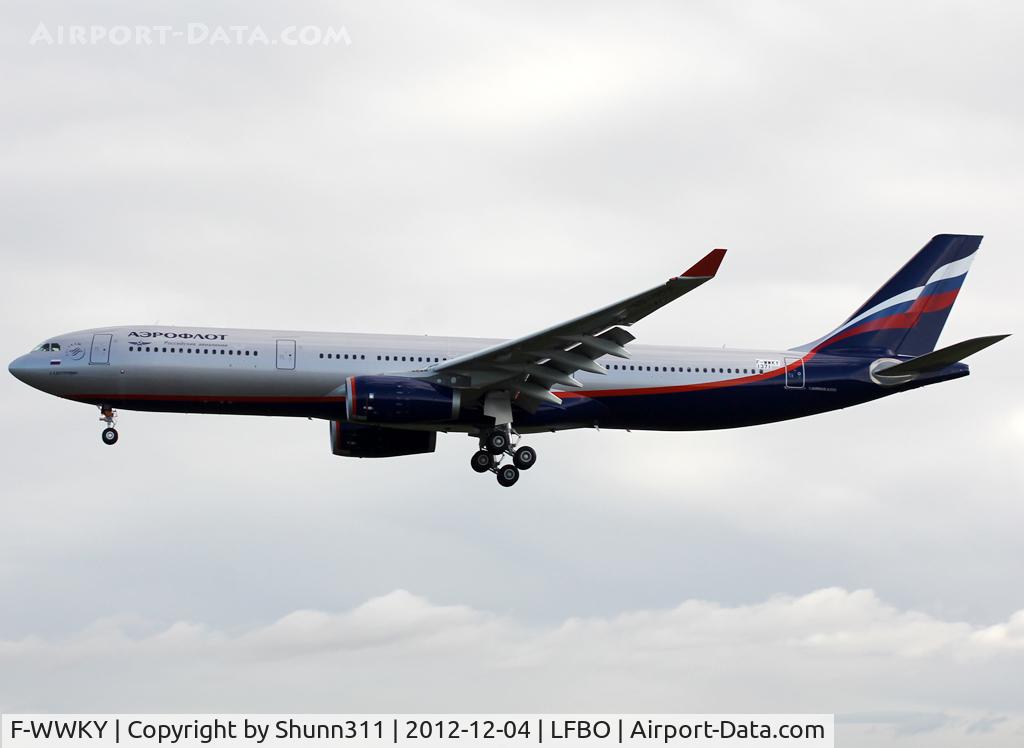 F-WWKY, 2012 Airbus A330-343X C/N 1371, C/n 1371 - To be VP-BDE