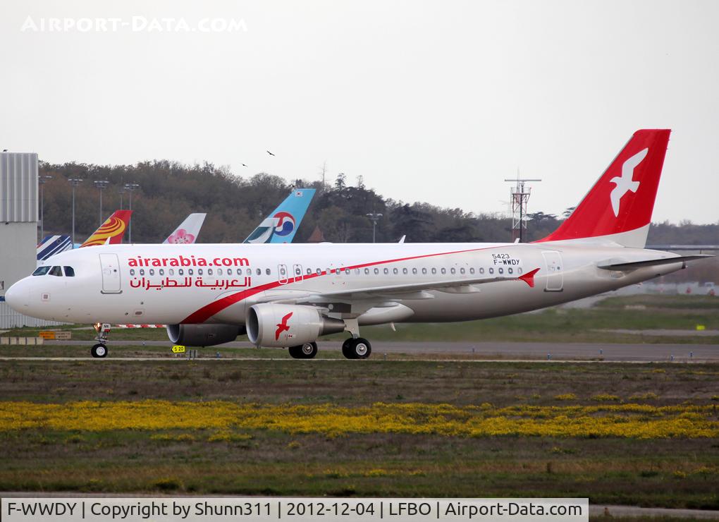 F-WWDY, 2012 Airbus A320-214 C/N 5423, C/n 5423 - To be A6-ANN