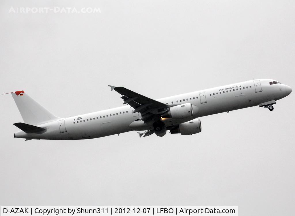 D-AZAK, 2012 Airbus A321-211 C/N 5295, Now whithout sharklets