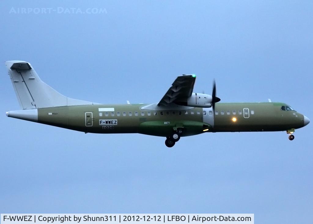 F-WWEZ, 2012 ATR N700SV C/N 1038, C/n 1038 - Carribean Airways ntu... First ATR72-600 for Intersky
