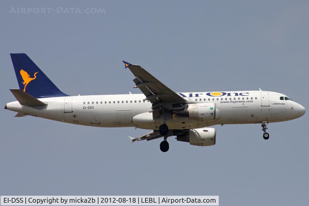 EI-DSS, 2008 Airbus A320-216 C/N 3515, Landing