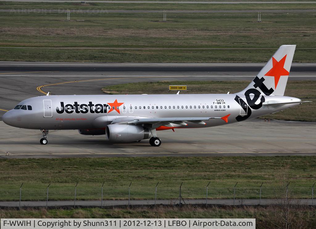 F-WWIH, 2012 Airbus A320-232 C/N 5433, C/n 5433 - To be 9V-JSR