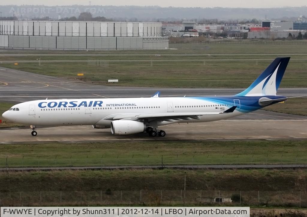 F-WWYE, 2012 Airbus A330-343X C/N 1376, C/n 1376 - To be F-HZEN