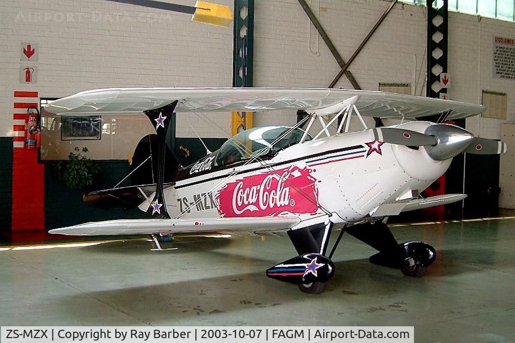 ZS-MZX, Christen Pitts S-2B Special C/N 5206, Christen S-2B Special [5206] Rand~ZS 07/10/2003