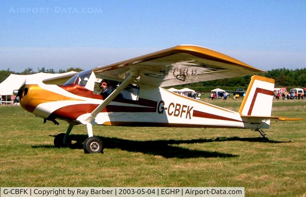 G-CBFK, 2002 Murphy Rebel C/N PFA 232-13340, Murphy Rebel [PFA 232-13340] Popham~G 04/05/2003