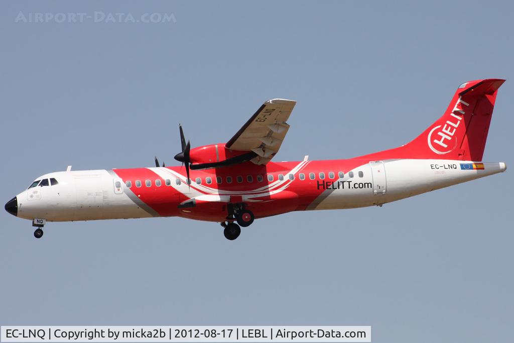 EC-LNQ, 1992 ATR 72-202 C/N 303, Landing