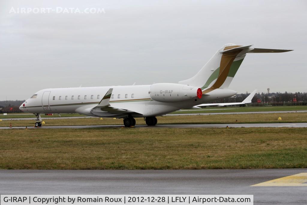G-IRAP, 2008 Bombardier BD-700-1A10 Global Express C/N 9309, Parked