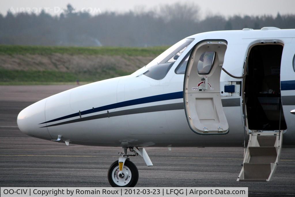 OO-CIV, 2004 Cessna 525A CitationJet CJ2 C/N 525A-0206, Parked