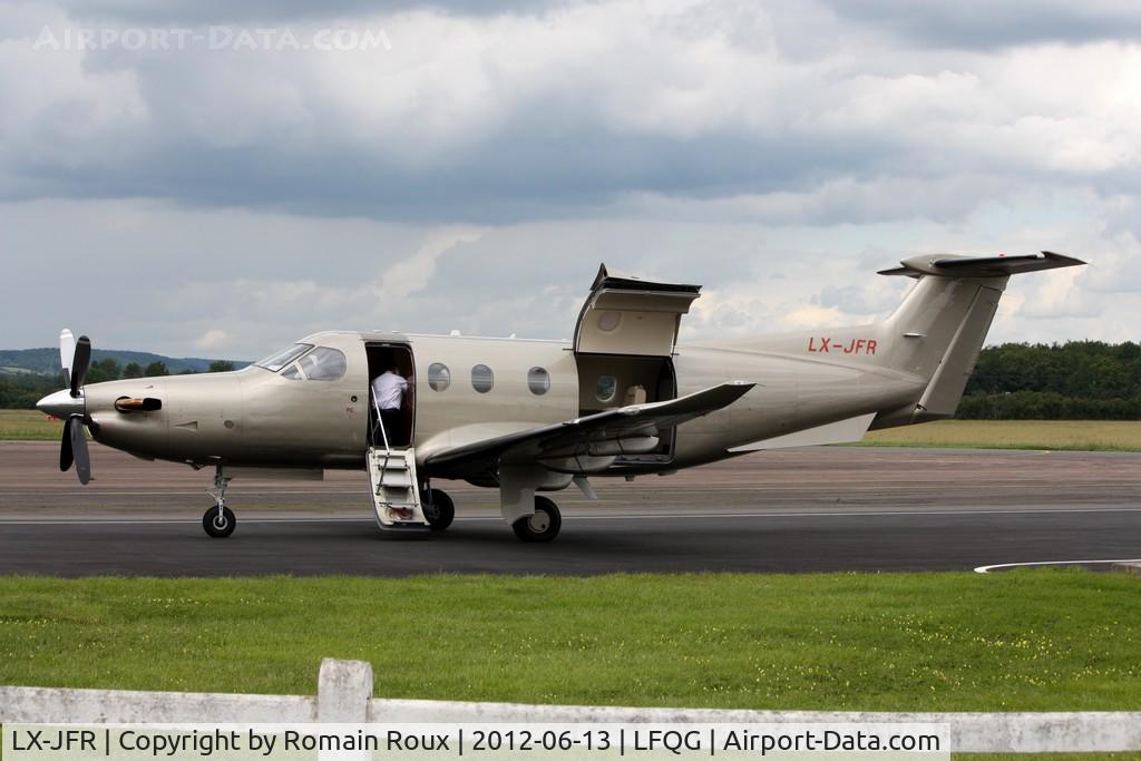 LX-JFR, 2010 Pilatus PC-12/47E C/N 1233, Parked