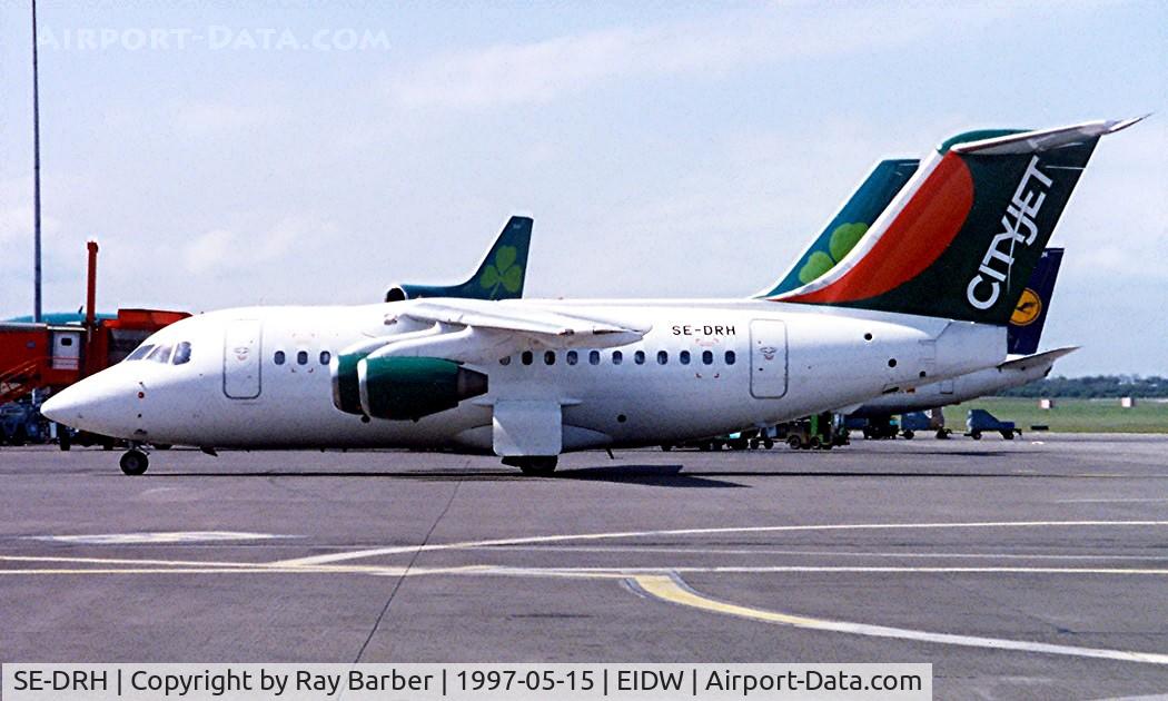 SE-DRH, 1983 British Aerospace BAe.146-100 C/N E1006, British Aerospace BAe 146-100 [E1006] (Cityjet) Dublin~EI 15/05/1997