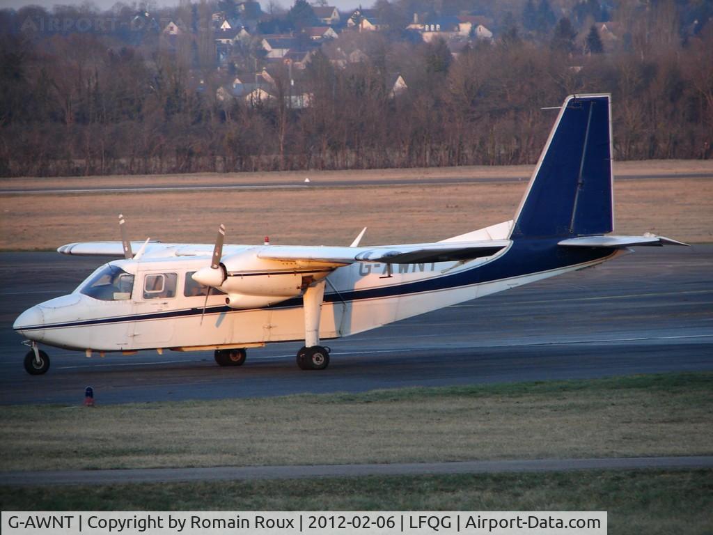 G-AWNT, 1968 Britten-Norman BN-2A Islander C/N 32, Parked