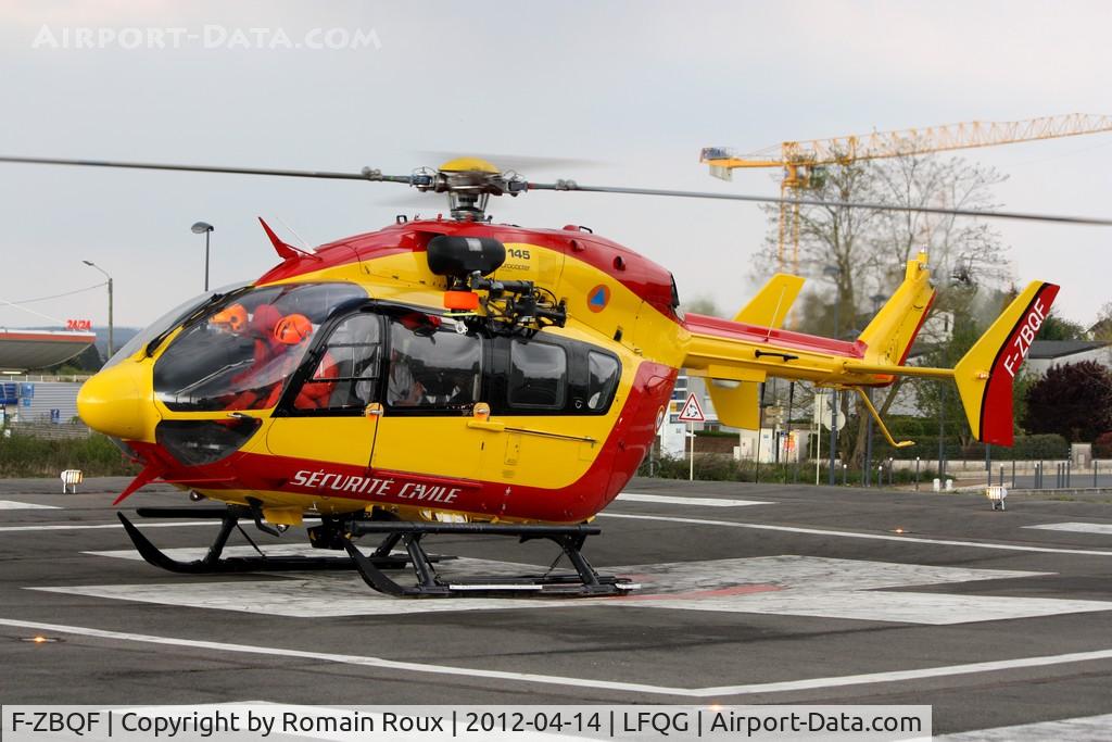 F-ZBQF, 2004 Eurocopter-Kawasaki EC-145 (BK-117C-2) C/N 9064, Take off