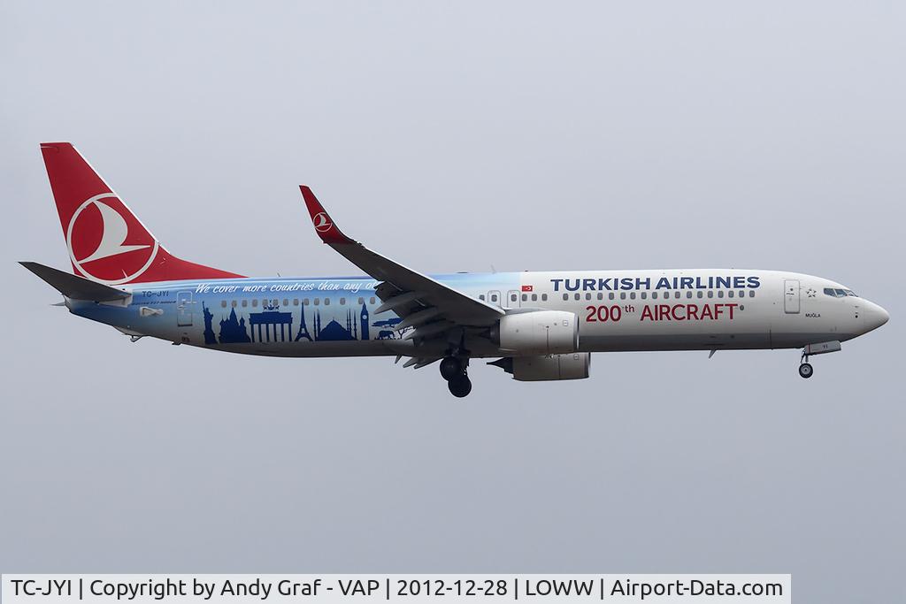 TC-JYI, 2012 Boeing 737-9F2/ER C/N 40985, Turkish Airlines 737-900