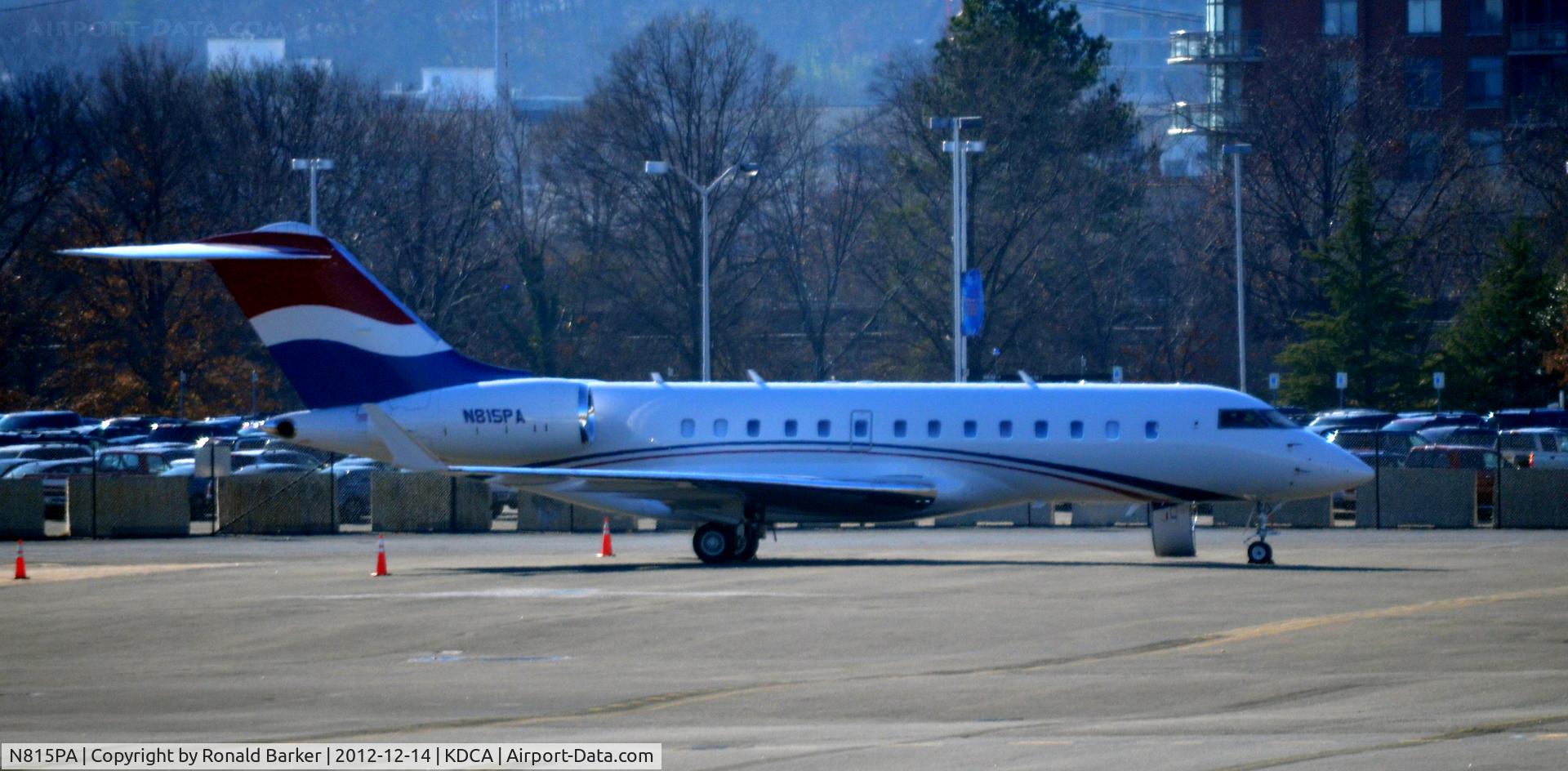 N815PA, 2008 Bombardier BD-700-1A11 Global 5000 C/N 9305, DCA VA