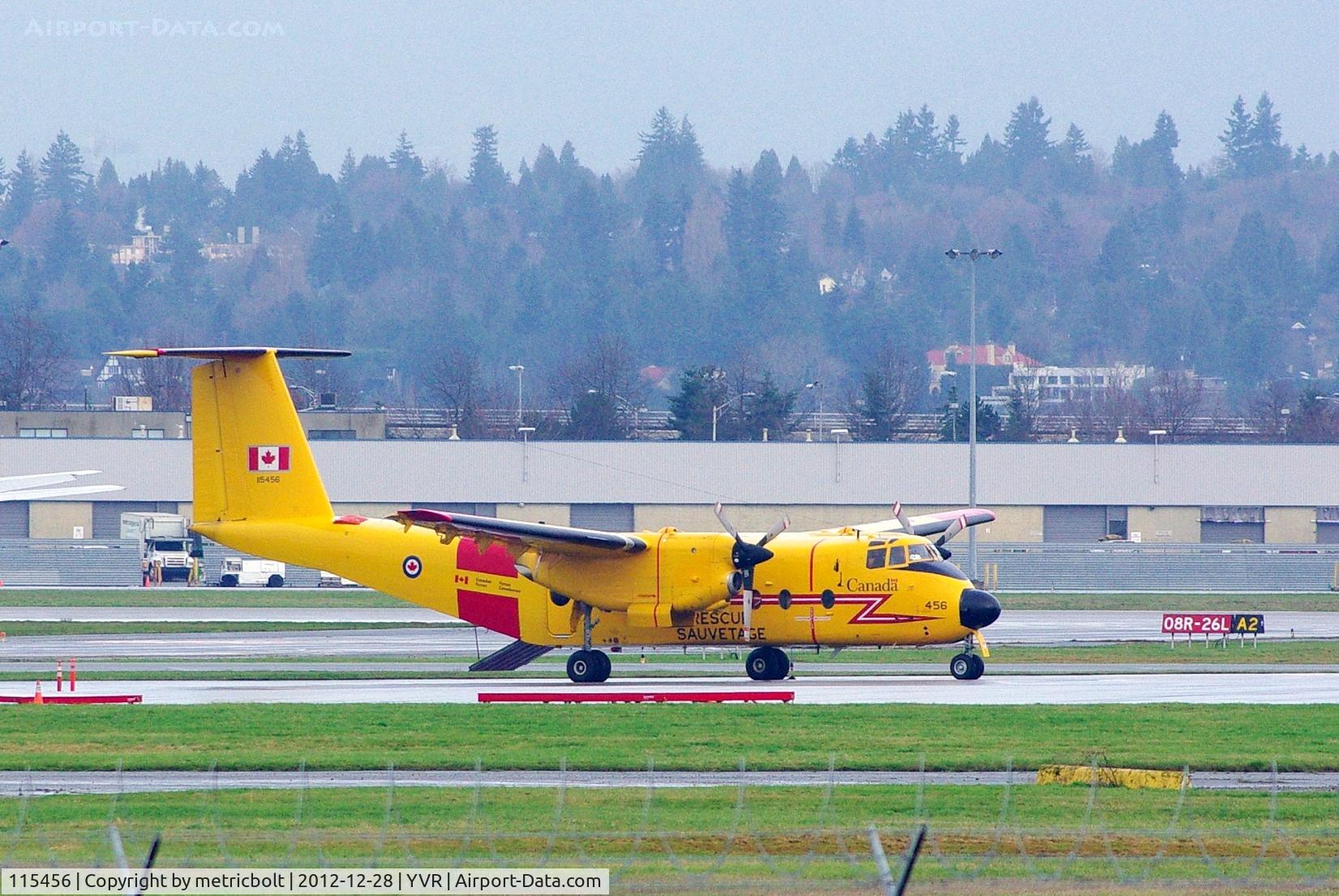 115456, 1967 De Havilland Canada CC-115 Buffalo C/N 10, Arrival in YVR