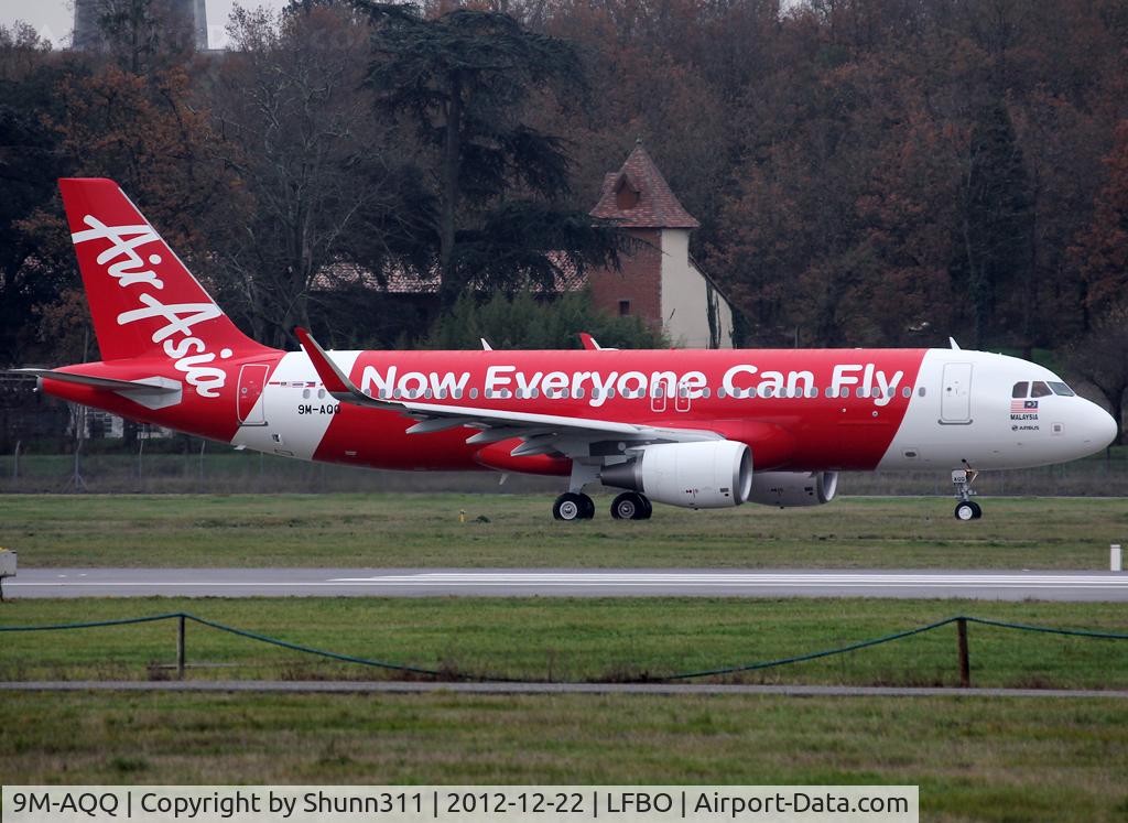 9M-AQQ, 2012 Airbus A320-216 C/N 5428, Delivery day... First A320 with sharklets