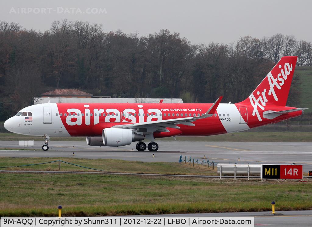 9M-AQQ, 2012 Airbus A320-216 C/N 5428, Delivery day... First A320 with sharklets