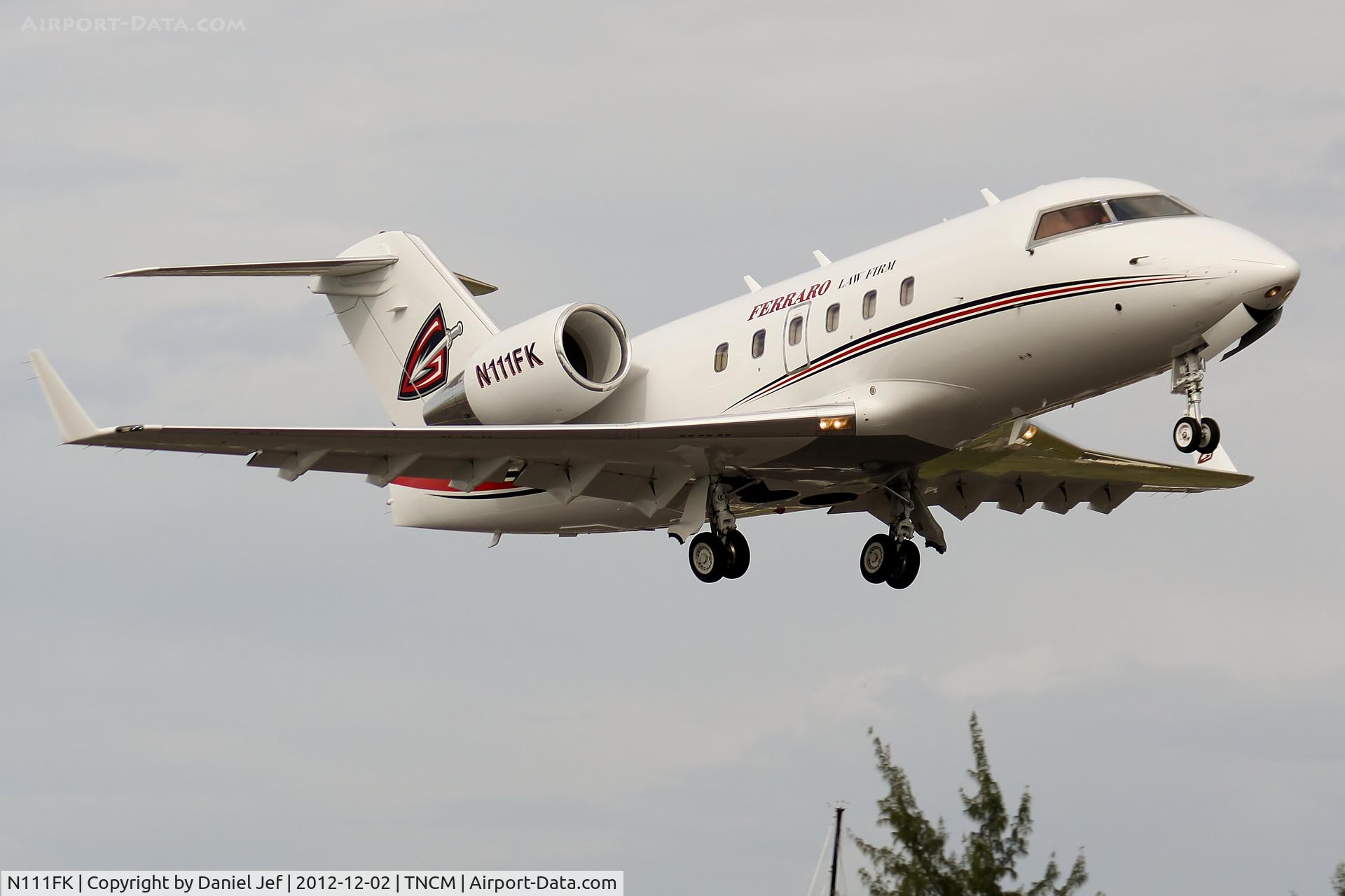 N111FK, 1991 Canadair Challenger 601-3A (CL-600-2B16) C/N 5104, N111FK