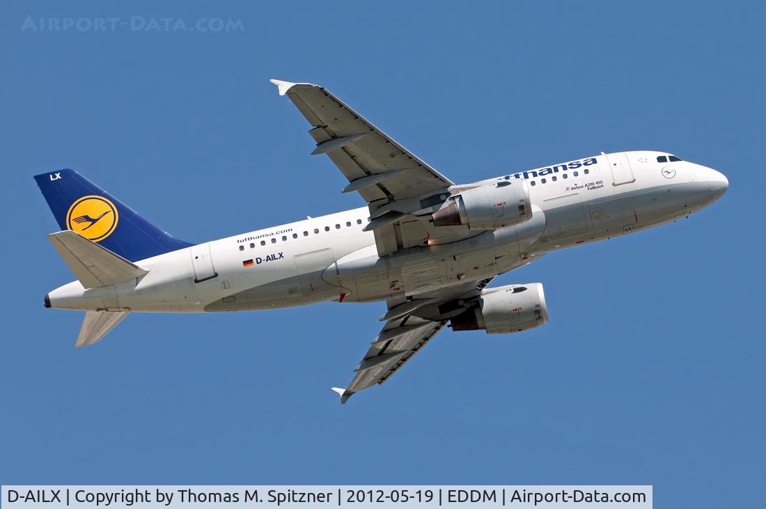 D-AILX, 1998 Airbus A319-114 C/N 860, Lufthansa D-AILX 