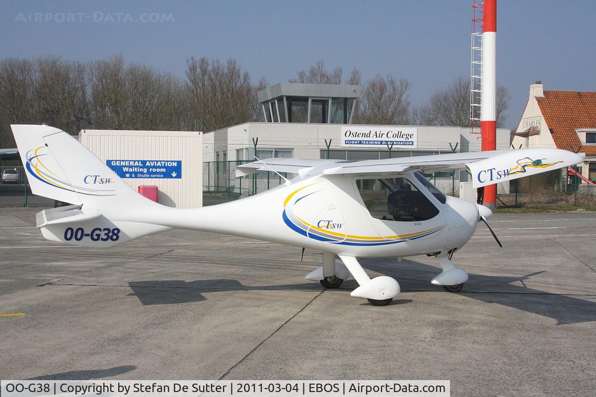OO-G38, 2009 Flight Design CTSW C/N D09-03-01, Apron 3.