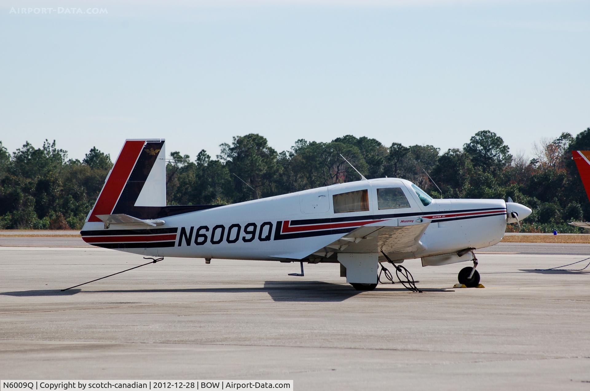 N6009Q, 1965 Mooney M20E C/N 863, 1965 Mooney M20E, N6009Q, at Bartow Municipal Airport, Bartow, FL