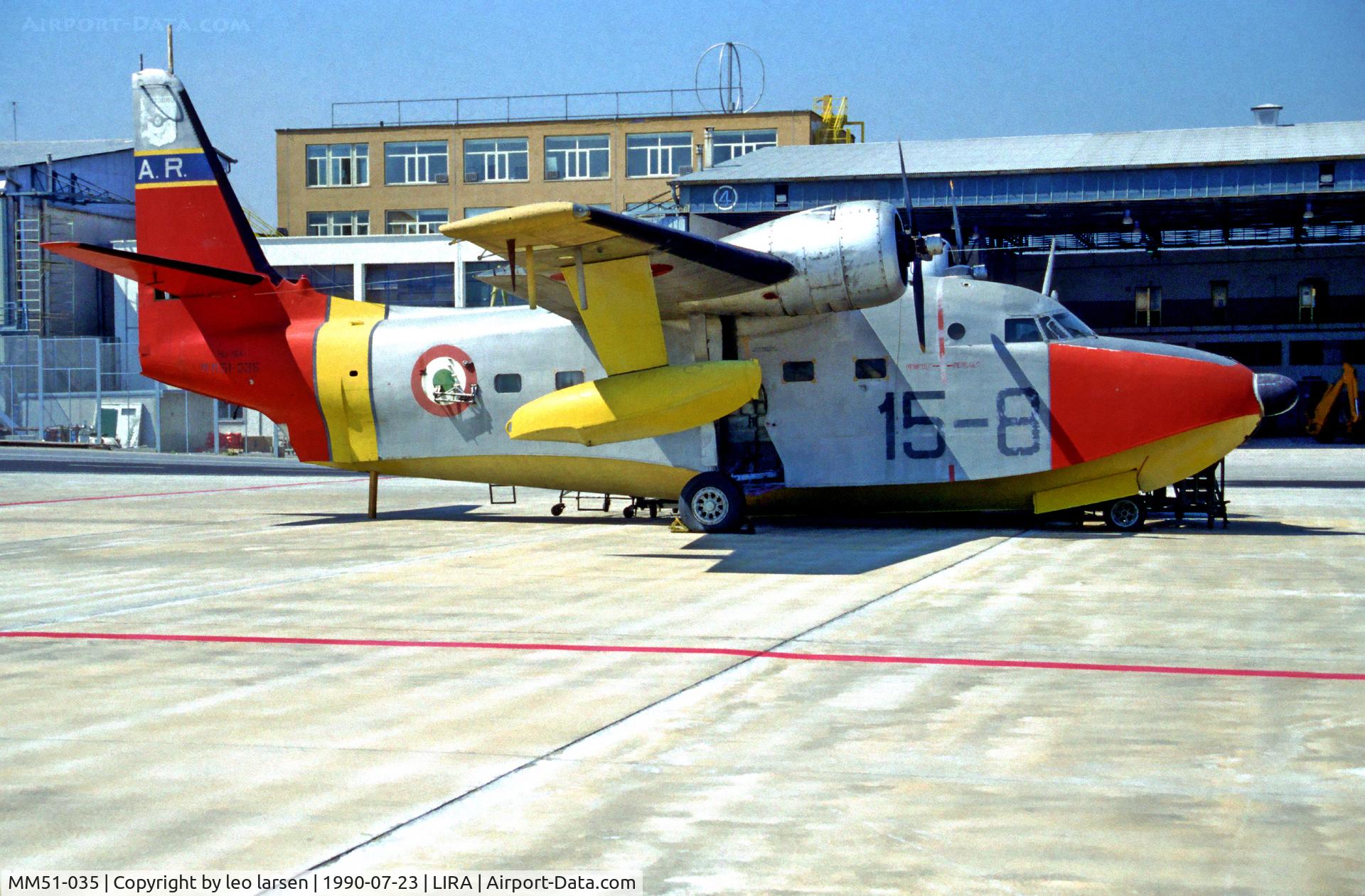 MM51-035, 1952 Grumman HU-16A Albatross C/N G-110, CIA Ciampino Rome Italy  23.7.90