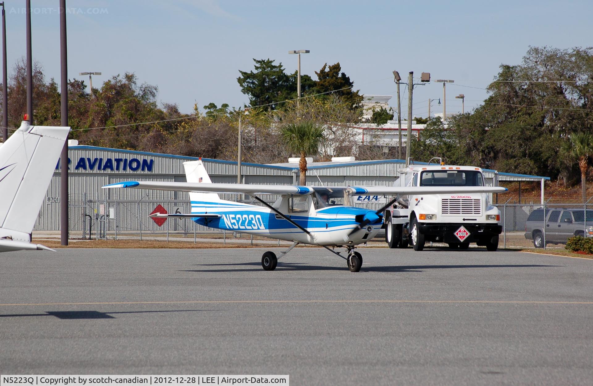 N5223Q, 1971 Cessna 150L C/N 15073123, 1971 Cessna 150L, N5223Q, at Leesburg International Airport, Leesburg, FL