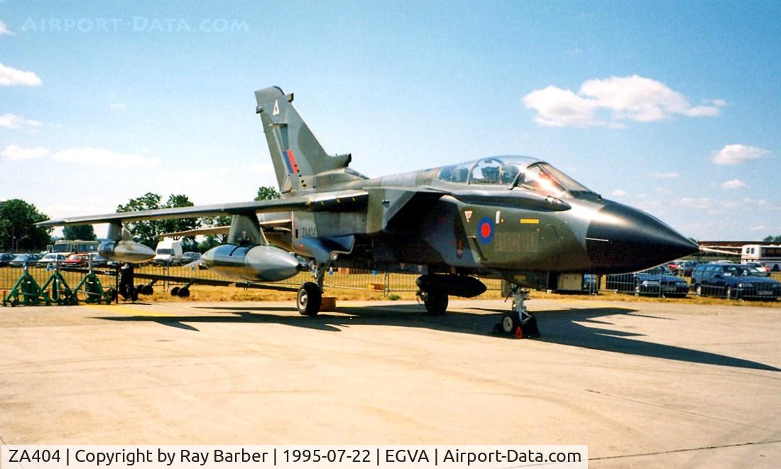 ZA404, 1983 Panavia Tornado GR.1A C/N 214/BS071/3103, BAe/Panavia Tornado GR.1A [BS071] (RAF) RAF Fairford~G 22/07/1995. Coded *W* converted to a GR.4A