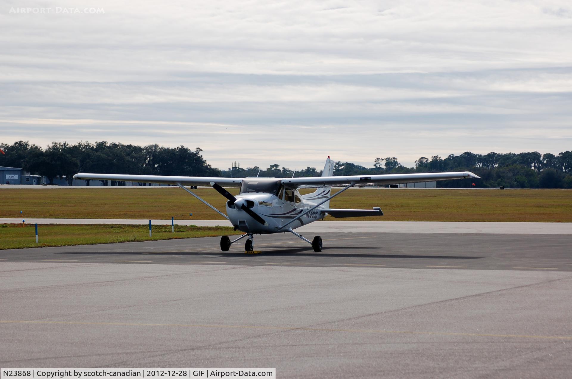 N23868, 2006 Cessna 172R C/N 17281273, 2006 Cessna 172R, N23868, at Gilbert Airport, Winter Haven, FL