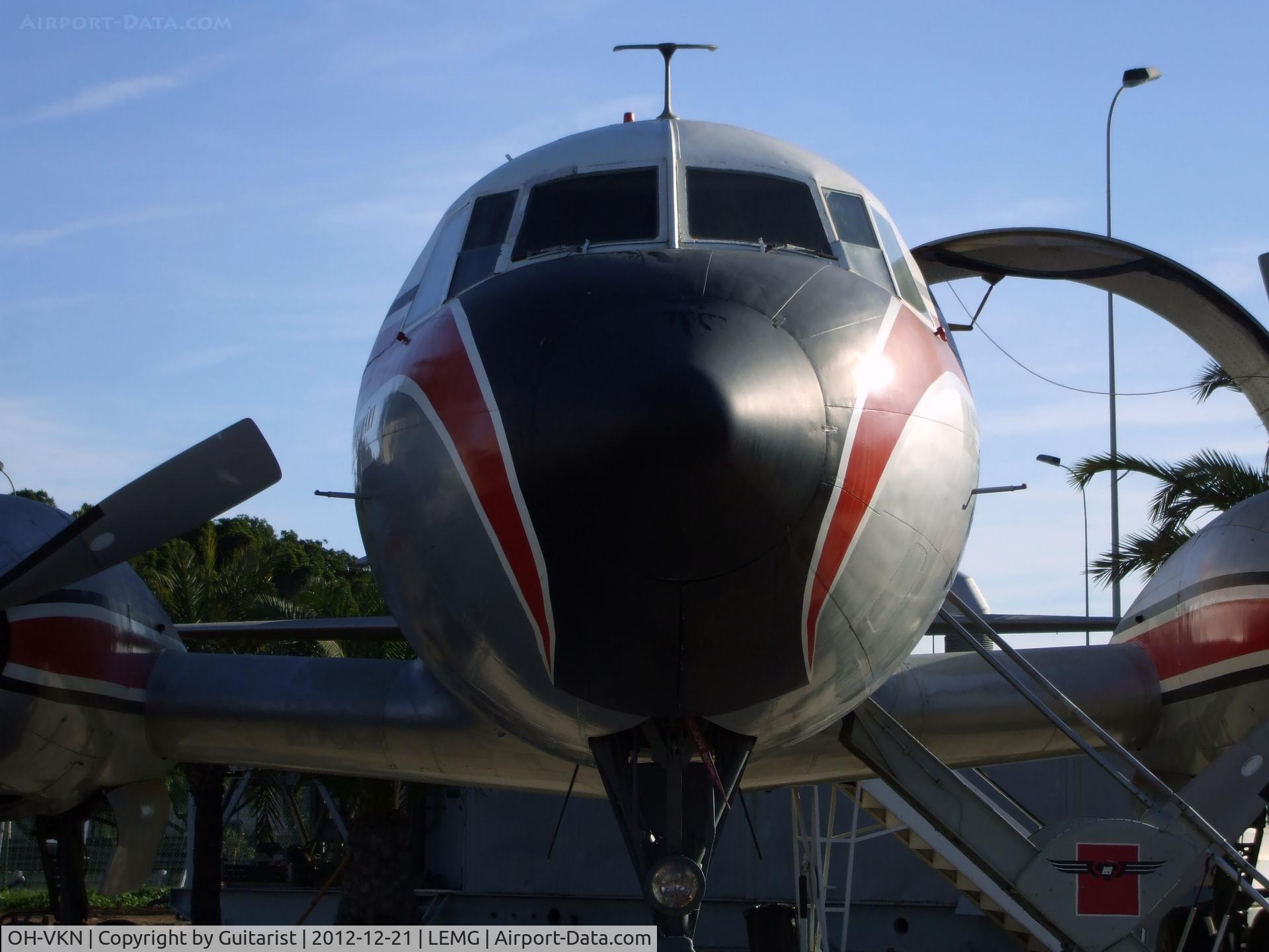 OH-VKN, 1958 Convair 440 Metropolitan C/N 497, At the Malaga airport aviation museum