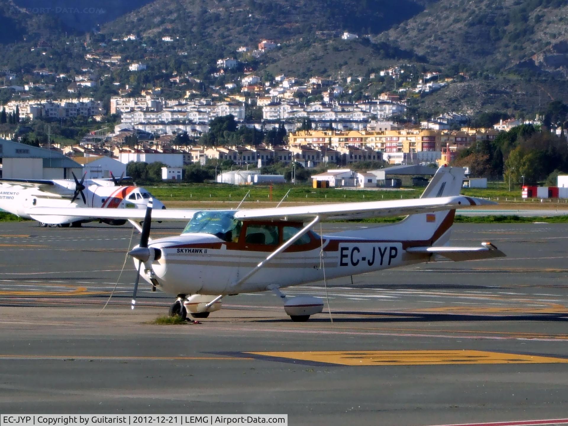 EC-JYP, Cessna 172M C/N 17263417, On the GA ramp at Malaga