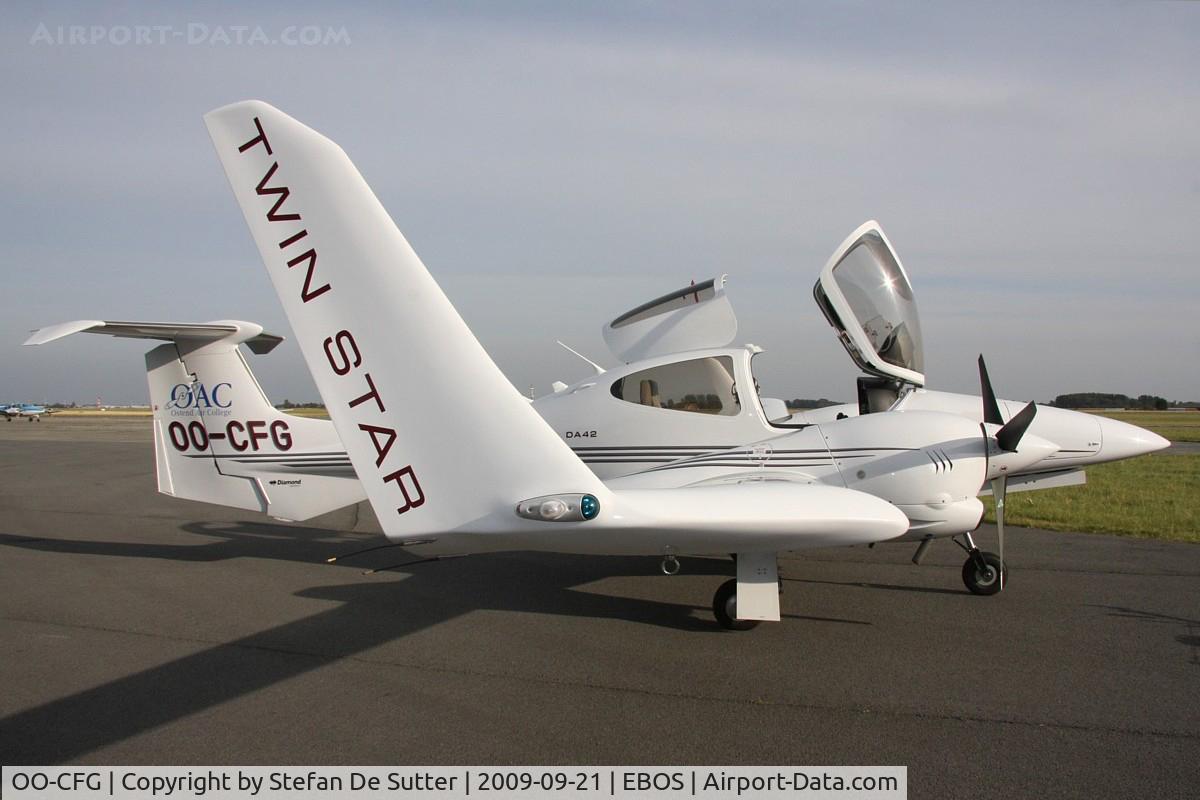 OO-CFG, 2007 Diamond DA-42 Twin Star C/N 42.331, Apron 3.
