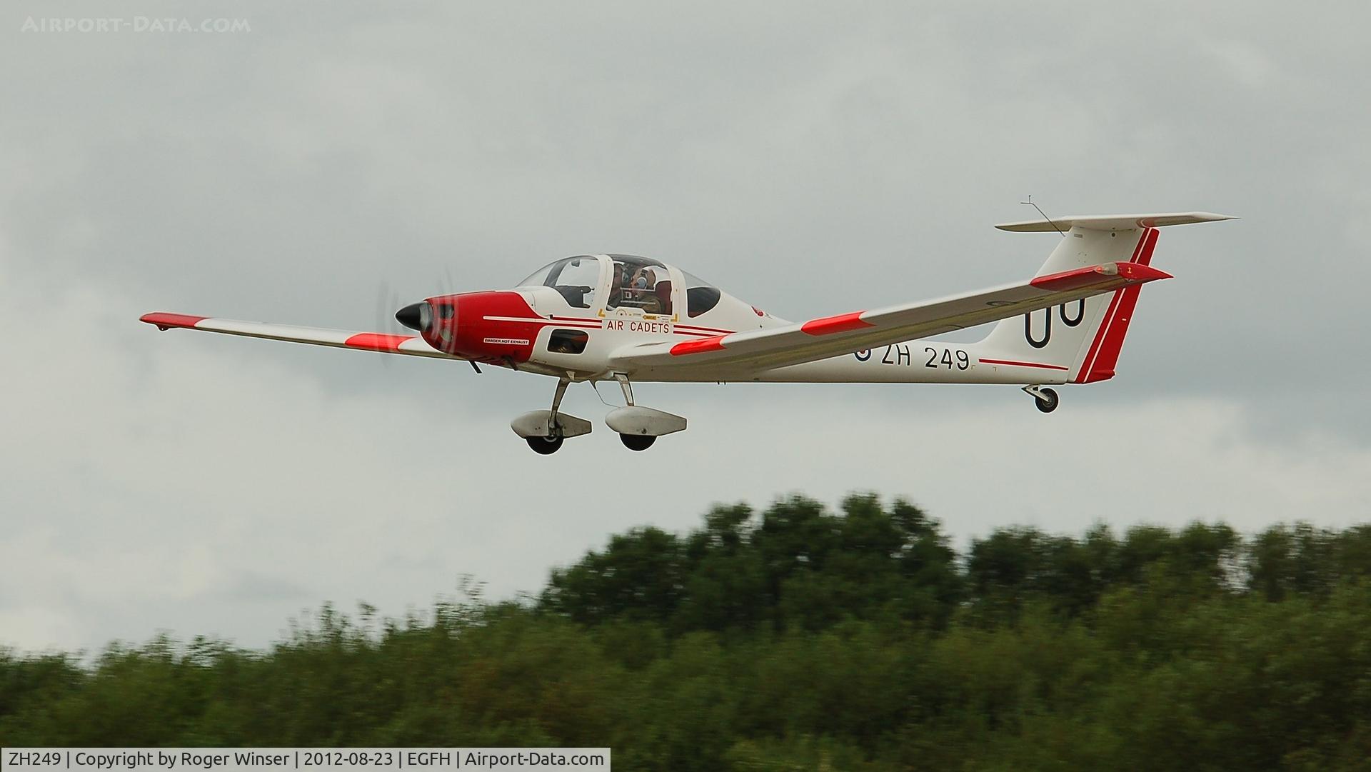 ZH249, Grob G-109B Vigilant T1 C/N 6562, Vigilant of Swansea based 636 VGS. 