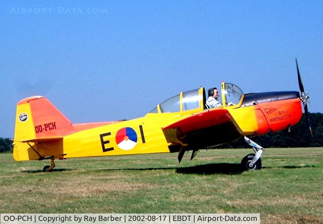 OO-PCH, Fokker S.11-1 Instructor C/N 6199, Fokker S.11-1 Instructor [6199] Schaffen-Diest~OO 17/08/2002