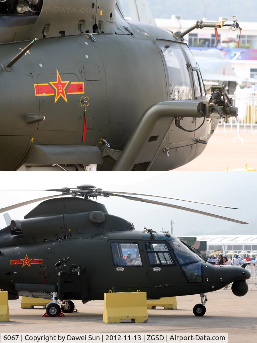 6067, Harbin Z-9WA C/N Not found 6067, Zhuhai Airshow 2012 @ Zhuhai Airport
