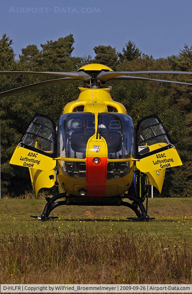 D-HLFR, 2005 Eurocopter EC-135P-2 C/N 0447, Pictures were taken at University Hospital Homburg, Germany.