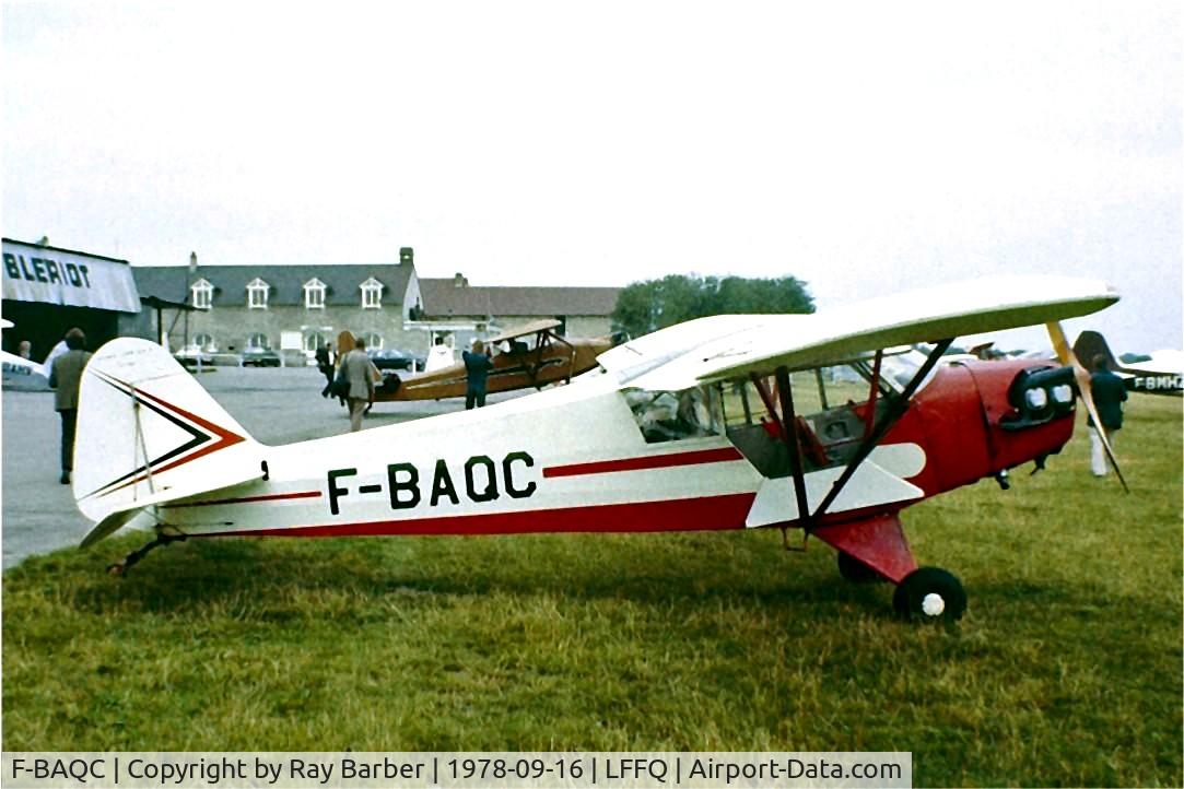F-BAQC, Poullin PJ-5B C/N 6, Poullin PJ-5B [6] La Ferte Alais~F 16/09/1978