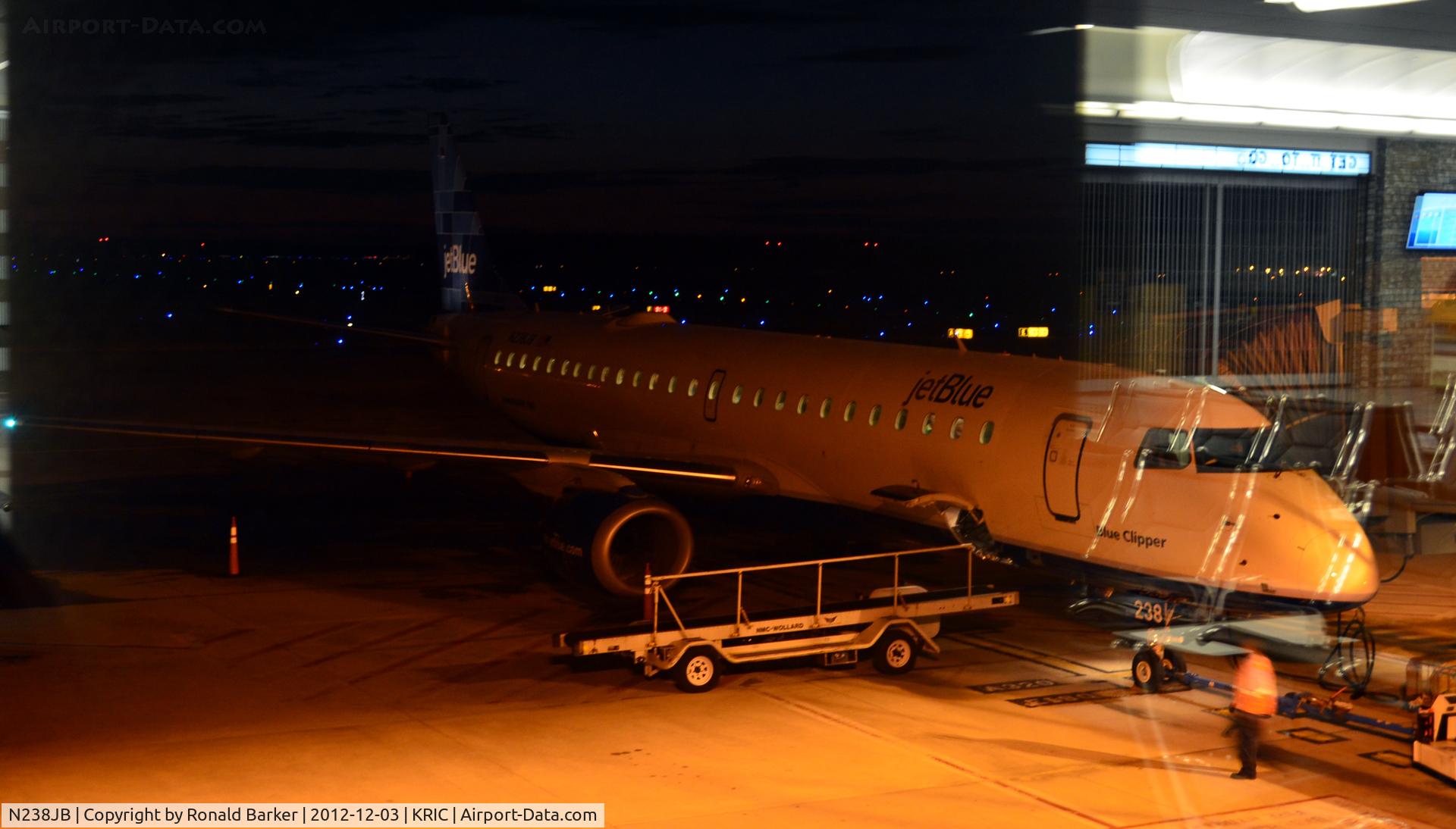 N238JB, 2006 Embraer 190AR (ERJ-190-100IGW) C/N 19000039, Blue Clipper