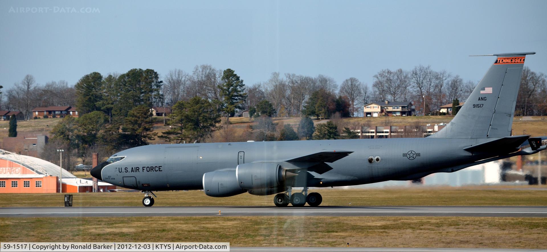 59-1517, 1960 Boeing KC-135R Stratotanker C/N 18005, Tough and Go TYS