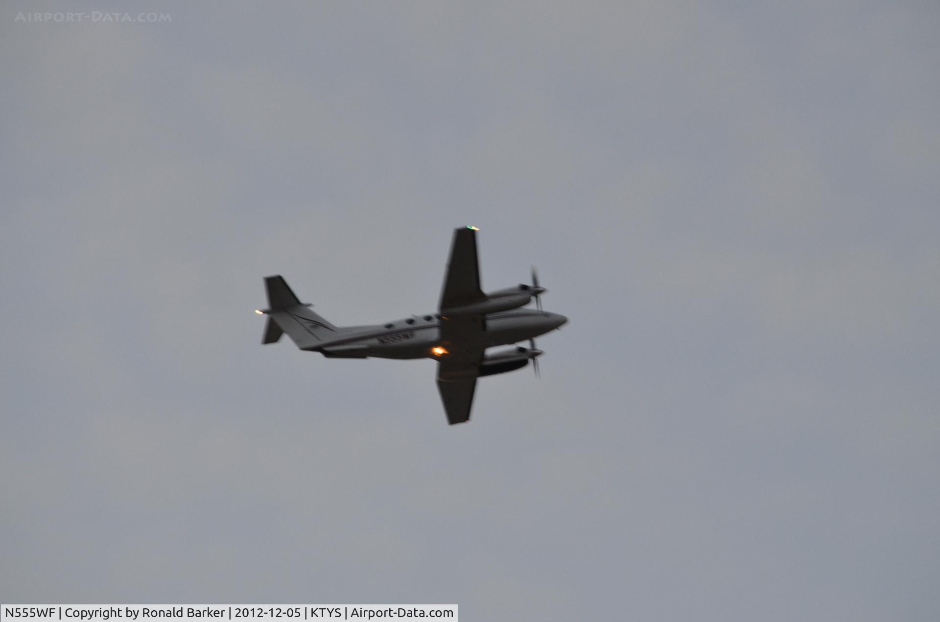 N555WF, 1994 Beech B200 King Air C/N BB-1490, Departure TYS