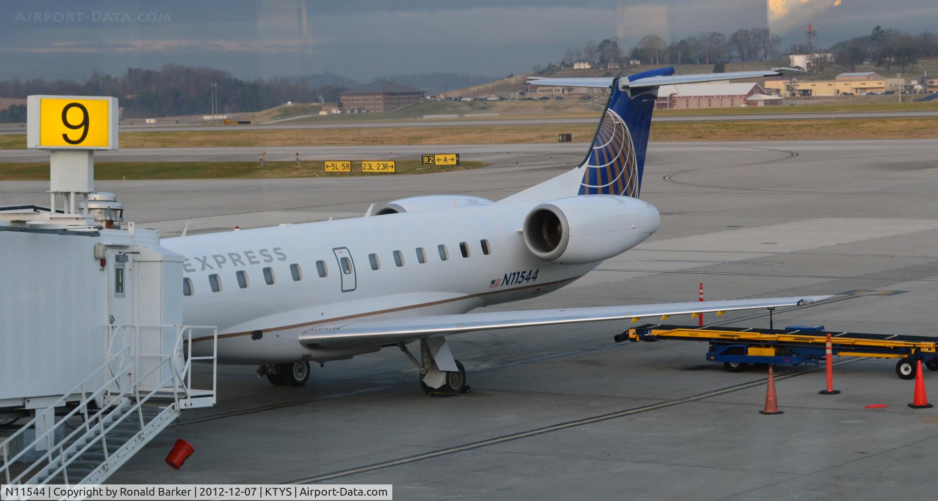 N11544, 2002 Embraer ERJ-145LR (EMB-145LR) C/N 145557, TYS TN