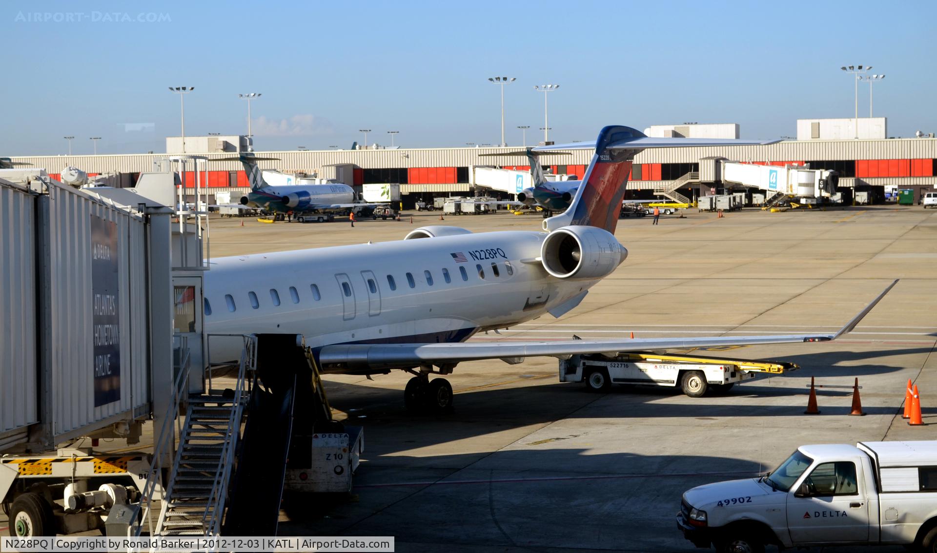 N228PQ, 2009 Bombardier CRJ-900ER (CL-600-2D24) C/N 15228, ATL GA
