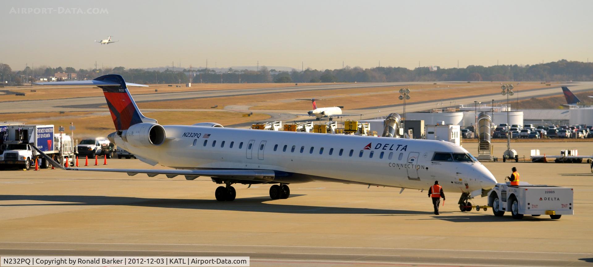 N232PQ, 2010 Bombardier CRJ-900ER (CL-600-2D24) C/N 15232, Taxi ATL