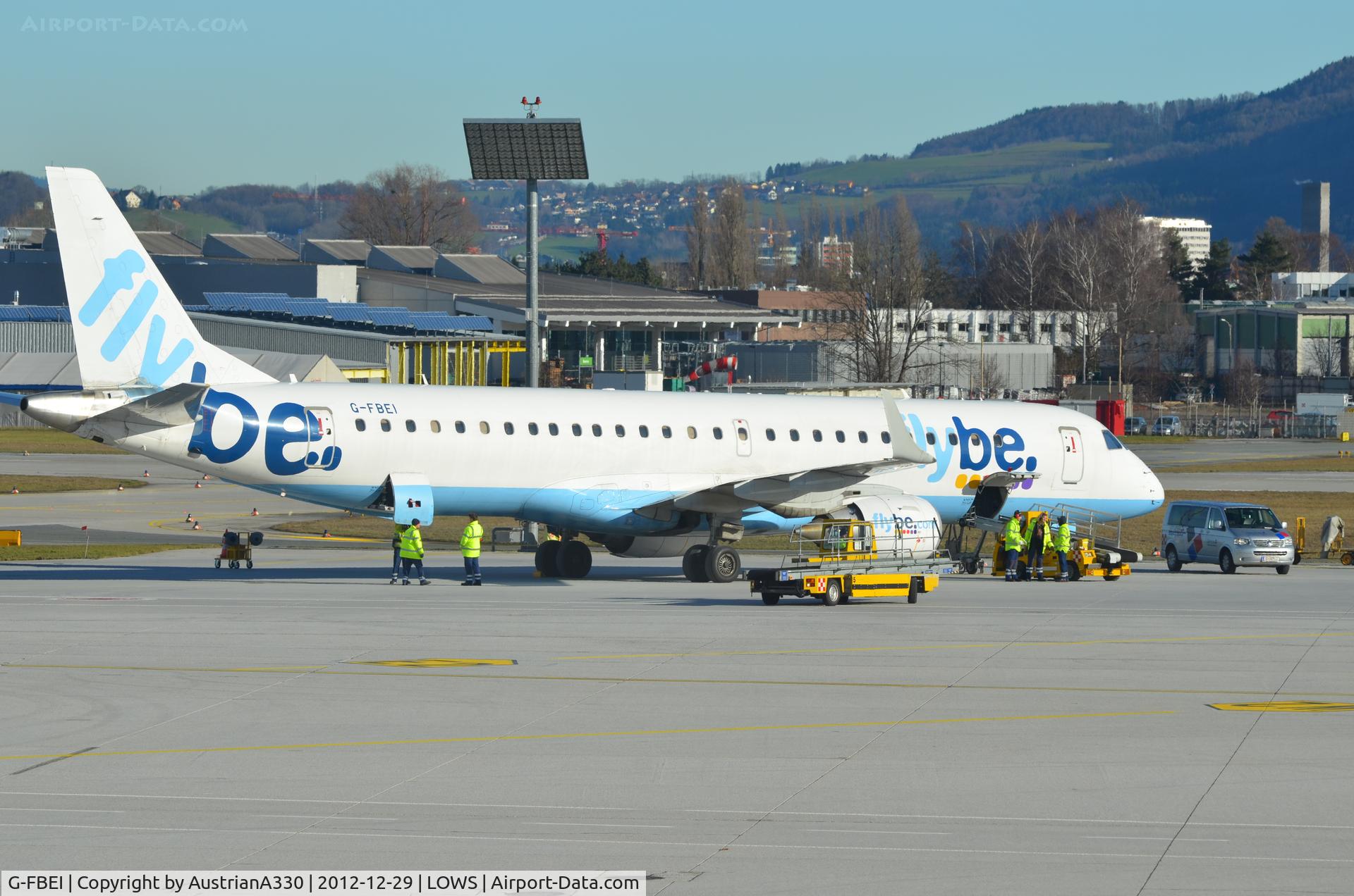G-FBEI, 2007 Embraer 195LR (ERJ-190-200LR) C/N 19000143, Prepearing for the flight to Great Britan...