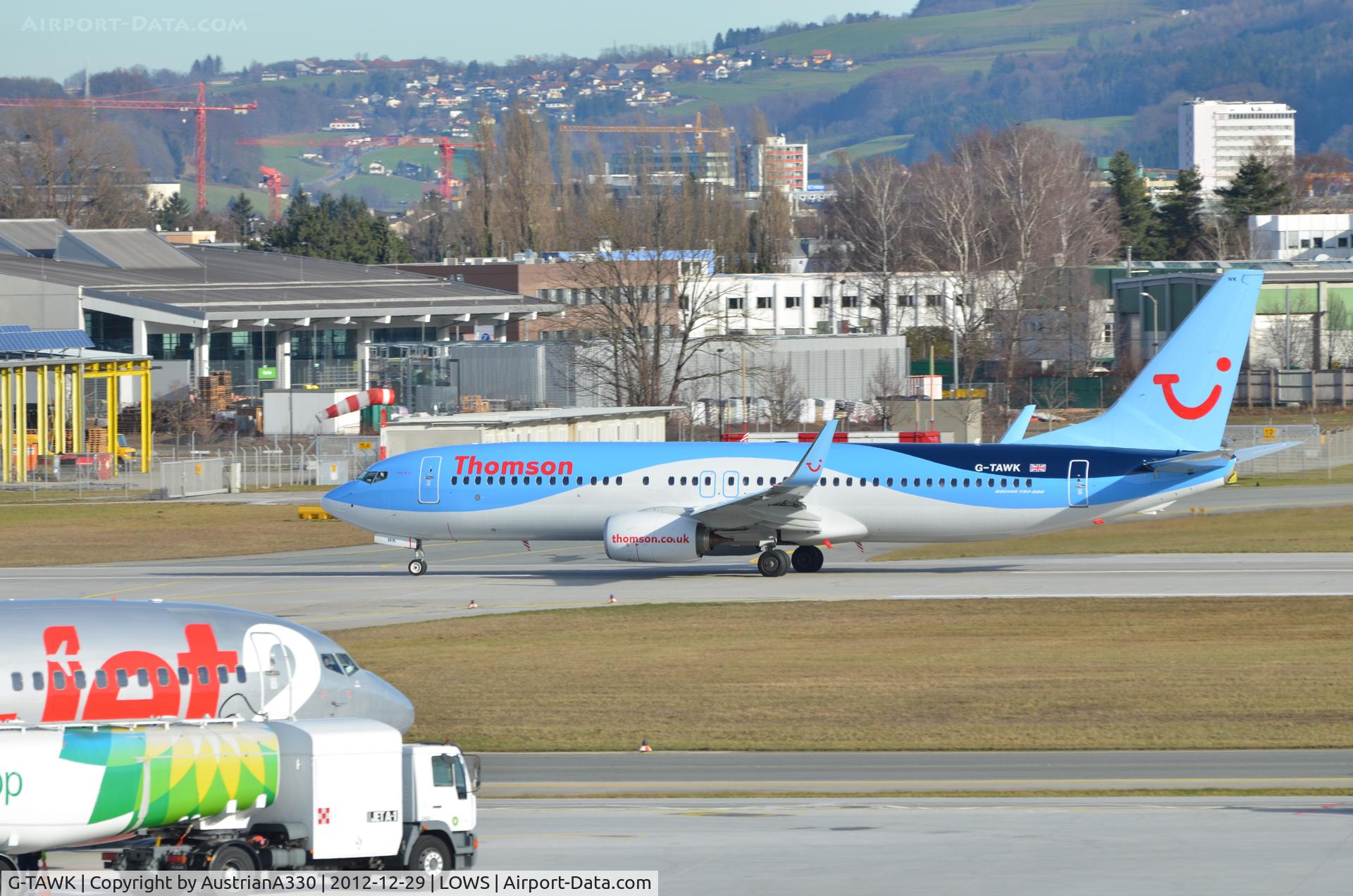G-TAWK, 2012 Boeing 737-8K5 C/N 37239, New livery?