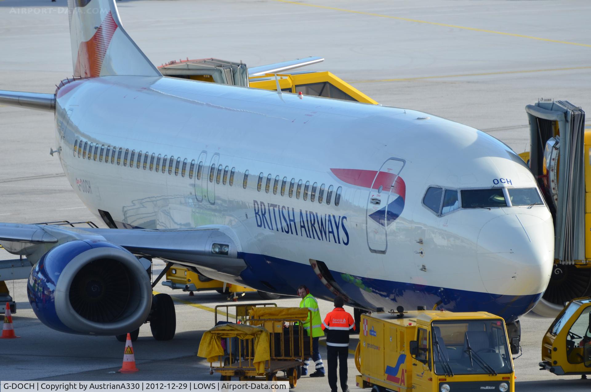 G-DOCH, 1991 Boeing 737-436 C/N 25428, Rare British Airways B737