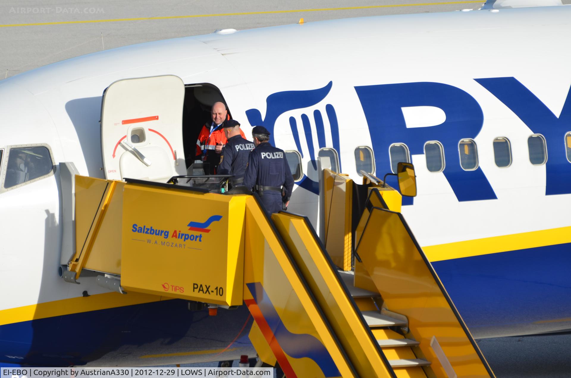 EI-EBO, 2009 Boeing 737-8AS C/N 35004, Problems?