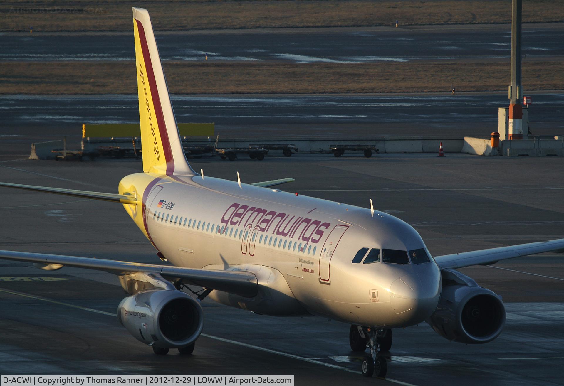 D-AGWI, 2008 Airbus A319-132 C/N 3358, Germanwings Airbus A319